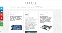 Desktop Screenshot of dzooky.eu